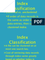Clustered Index