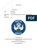 Laporan Praktik - Gentafrimahindryawan - Xi Tata Boga 2 Hidangan Daging