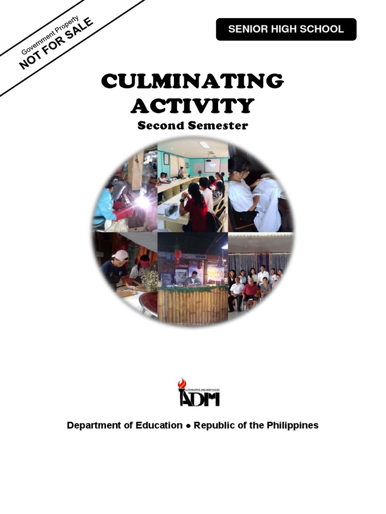 Grade 12 HUMSS Culminating Activity Guide | PDF | Rubric (Academic ...