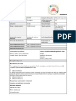 Ficha de Descripción de Puesto de Trabajo. 1