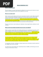 Mooring Winch Brake Rendering Testing Guide | PDF | Ships | Brake