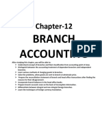 12.BRANCH ACCOUNTING