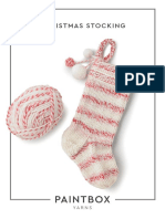 Christmas Stocking Free Knitting Pattern For Christmas in Paintbox Yarns Christmas Project by Paintbox Yarns - 2