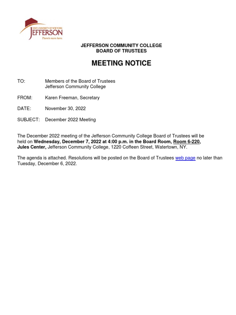 jefferson-community-college-board-of-trustees-december-2022-public-meeting-notice-agenda-pdf-government