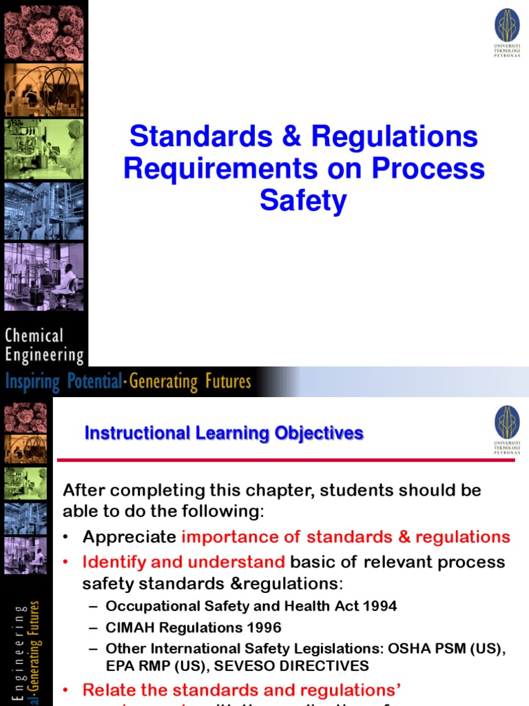 Process Safety Standards Guide | PDF | Safety | Occupational Safety And ...