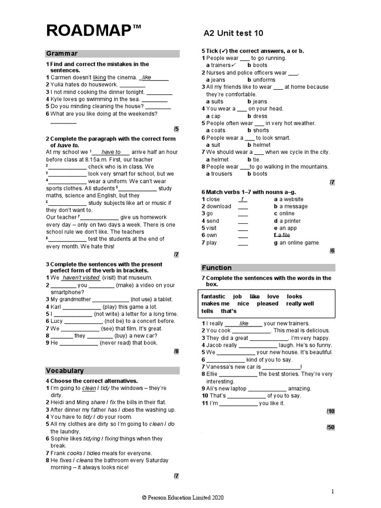 Unit Test 10 (PDF) | PDF | Linguistics