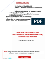 Asma IDI Prof Tamsil - Stop SABA Over-Reliance and Implementation of Anti-Inflammatory Reliever-Based Treatment