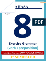 EXERCISE Grammar Verb+Preposition