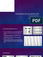 Sistemas de numeração históricos