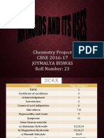 CBSE Chemistry Project on Antacids