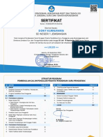 PGP - Sertifikat Calon Pengajar Praktik 113192110650002271338