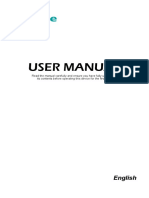 U7QFTUK User Manual