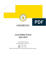 Jones Student Handbook 2022-2023 FINAL3