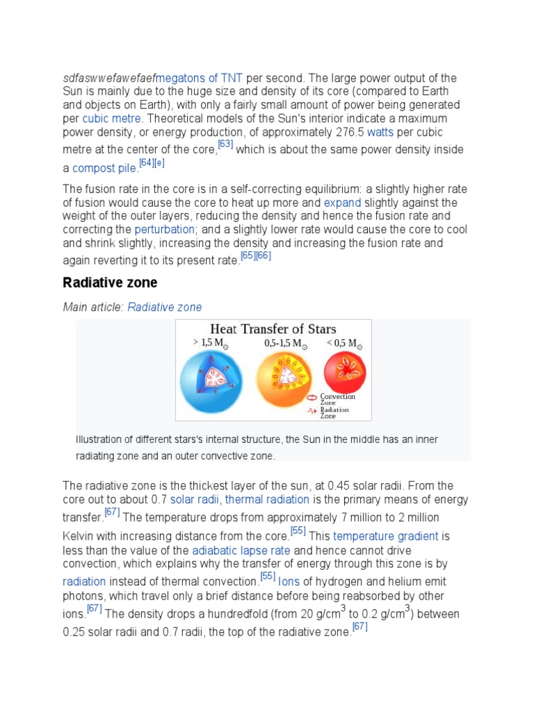 Radiative Zone Sdfaswwefawefaef PDF