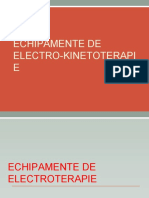 Echipamente de Electro-Kinetoterapie