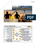 Materi Kebijakan Pemerintah tentang Keselamatan Konstruksi