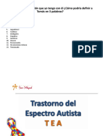 En Función de La Relación Que Yo Tengo Con Él ¿Cómo Podría Definir A Tomás en 3 Palabras?