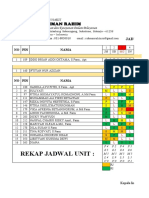 Jadwal Oktober 2021