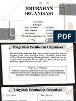 PERUBAHAN ORGANISASI