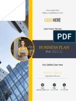 Free Business Plan Template 2021-22