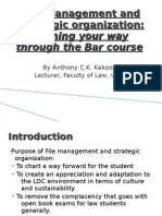 LDC Workshop Presentation: File Management and Strategic Organization by Anthony Kakooza 