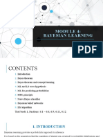 Module 4 - Bayesian Learning