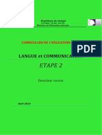Langue Et Communication 2 Efa