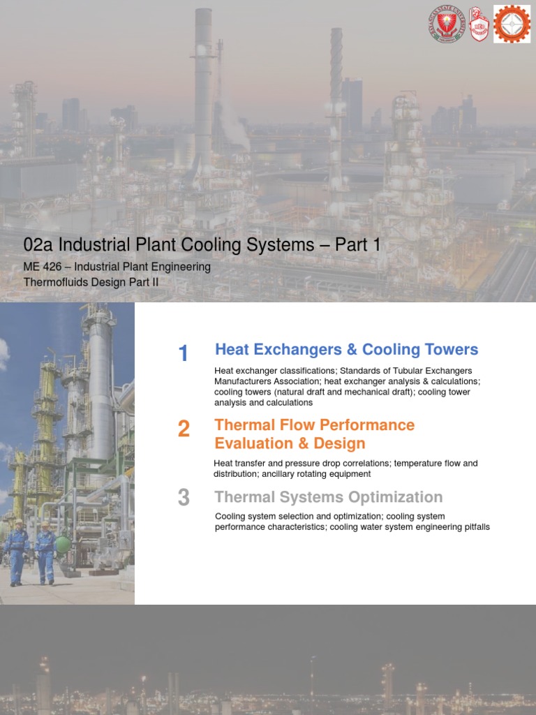 Industrial Plant Cooling Systems Guide | PDF | Heat Exchanger | Heat ...