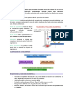 Volumetría: Análisis de volumen y reacción