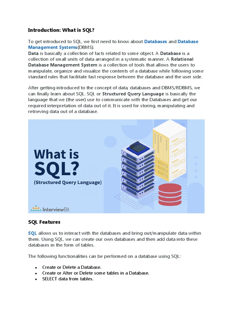 SQL Cheat Sheet | PDF | Relational Database | Databases