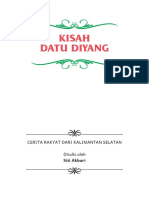 Kisah Datu Diyang: Cerita Rakyat Dari Kalimantan Selatan Ditulis Oleh