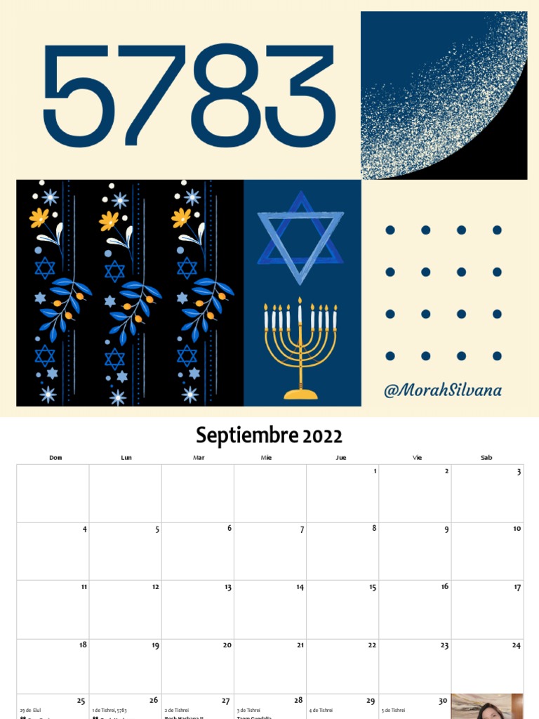 Celebración de Shana Tova 5783 | PDF