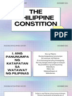 Philippine Constitution History