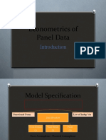 Econometrics of Panel Data-2022