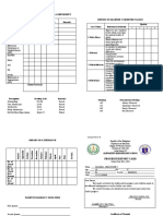 REPORT ON LEARNING PROGRESS AND CORE VALUES