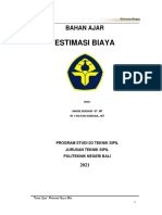 Buku Ajar Estimasi Biaya2021