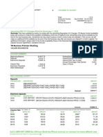 TD Bank statement funds overview