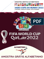 Atividades Copa Do Mundo 2022