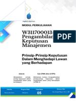 Modul Pengambilan Keputusan Manajerial (TM5)