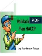 Capitulo 5 - Implementacion Del Plan Haccp-Proceso de Validacion