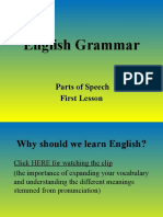 Learn English Grammar and Parts of Speech