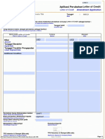 Form LC Amendment