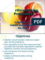 Nutrition During Pregnancy