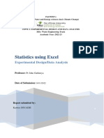 StatisticsUsingExcel WaterEng SOUADJI Kawter