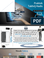 Praktek Takhrij Hadis-Ihda Ramdaniah-Ilha 4A