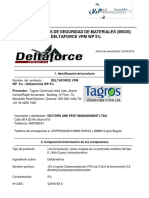 Hoja de Seguridad Deltaforce WP 5%