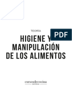 Higiene y Manipulación de Los Alimentos