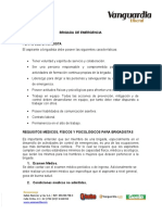 Brigada emergencia requisitos