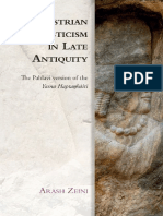 Zeini Zoroastrian Scholasticism in Late Antiquity The Pahlavi Version of The Yasna Haptahiti 2020