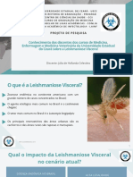 Conhecimento Dos Discentes Dos Cursos de Medicina, Enfermagem e Medicina Veterinária Da Universidade Estadual Do Ceará Sobre A Leishmaniose Visceral